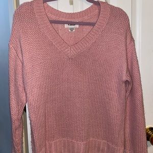 Pink sweater